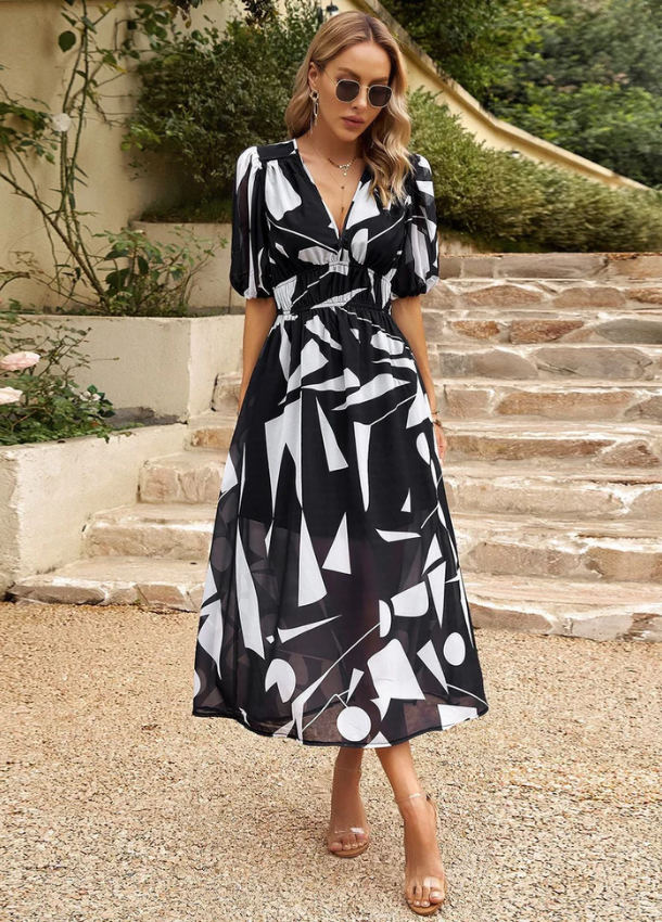 Cassandra | Stylish Relaxed Fit Midi Dress