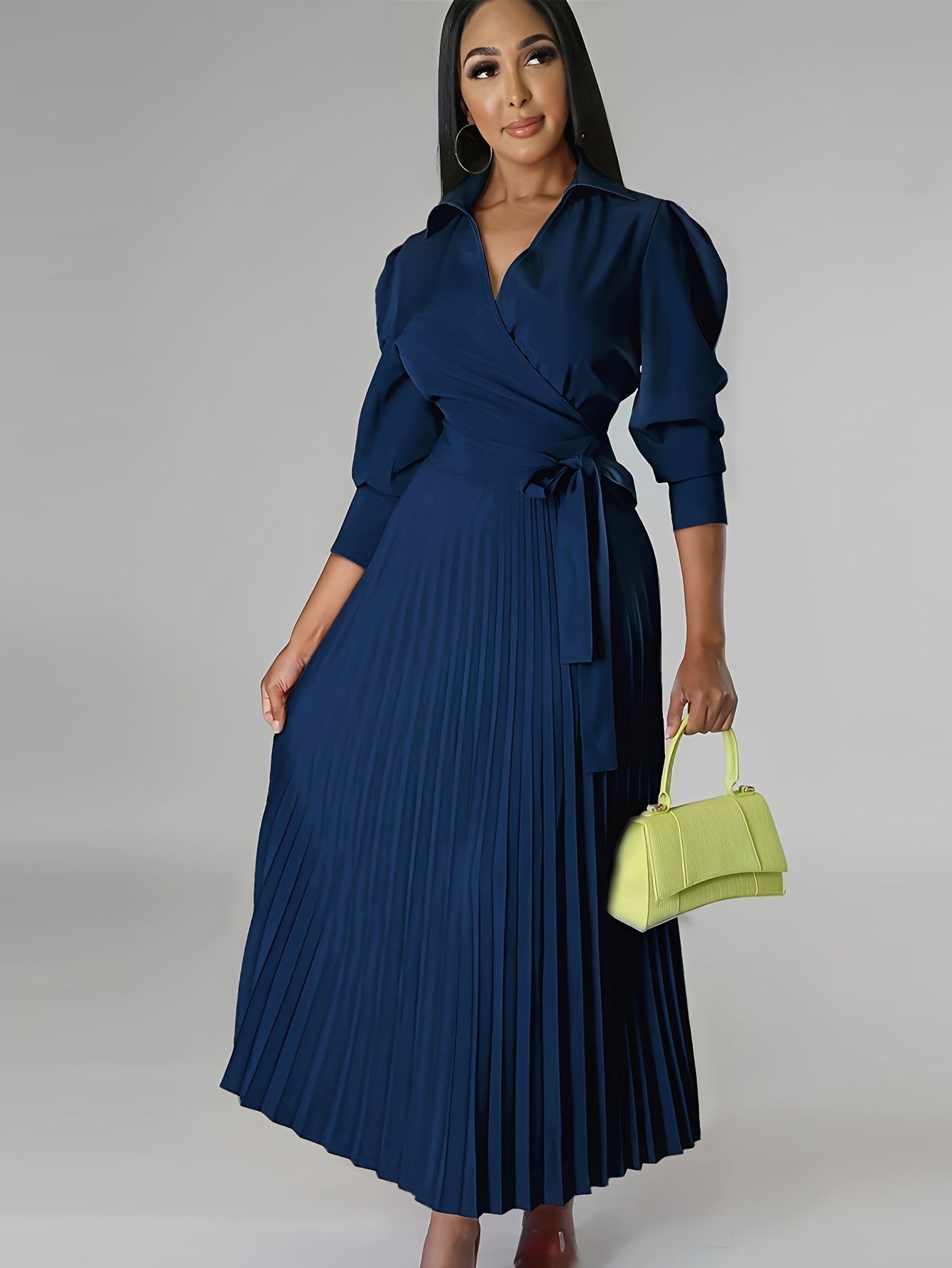 Camila |  Stylish Chic Pleated  Dress