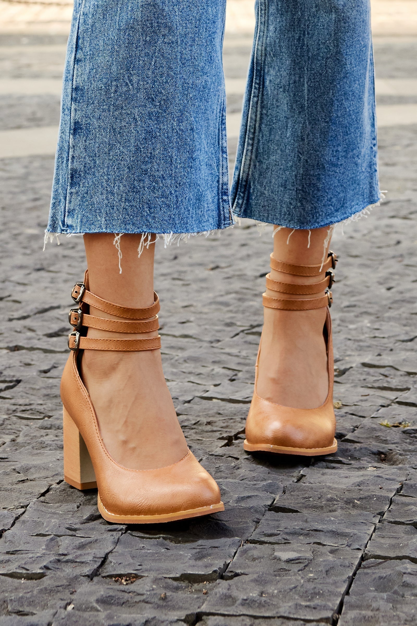 Jasmine | Stylish Comfortable Block Heel Pumps