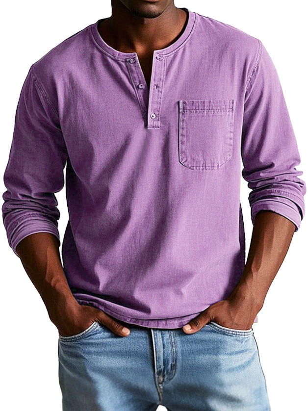 Martin | Vibe Casual Henley Shirt