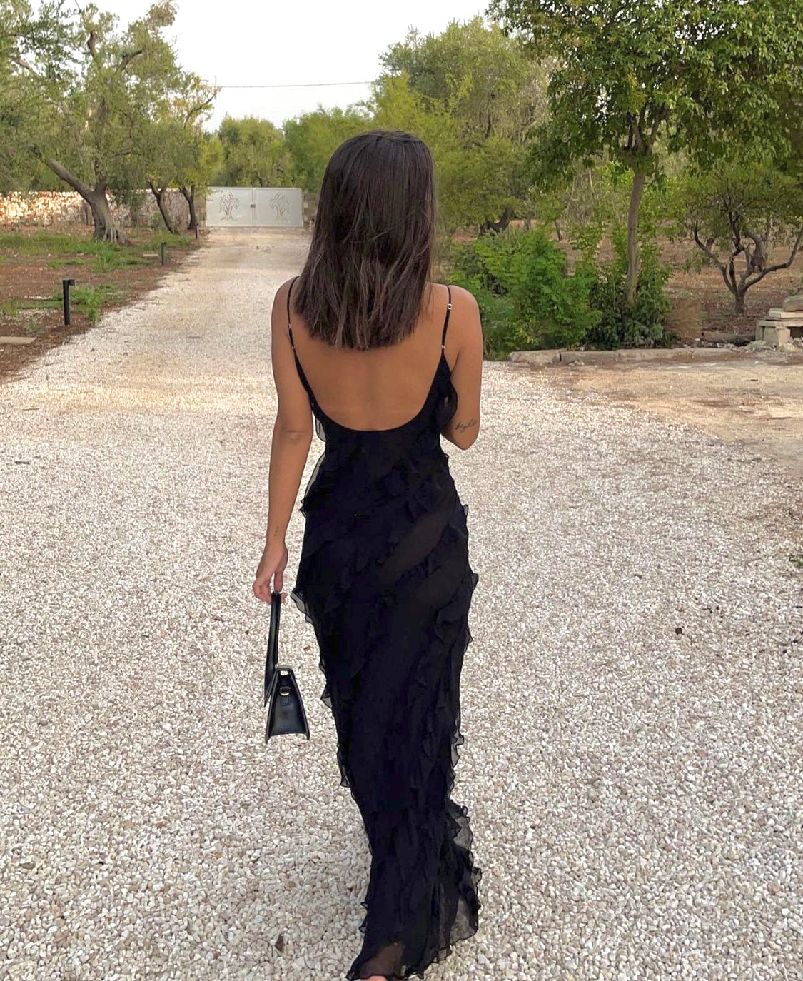 Caitlin | Elegant Ruffle Summer Dress