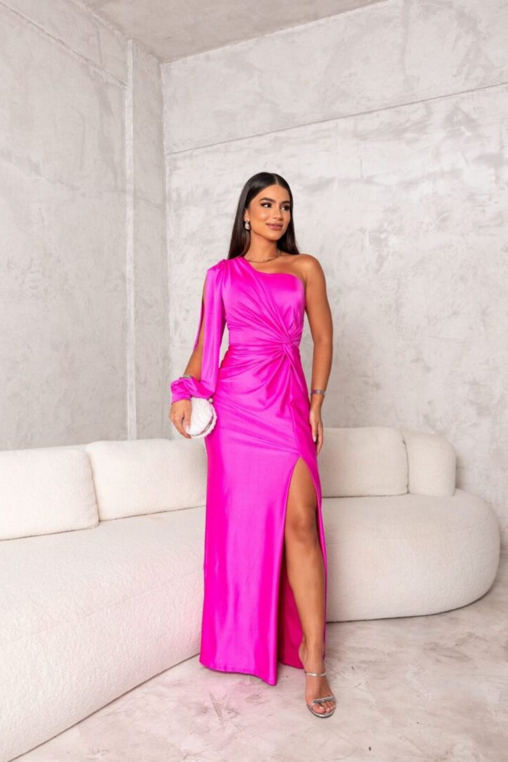 Bethany | Elegant Stylish One-Shoulder Dress