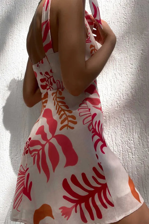 Dawn | Tie-Shoulder Mini Dress