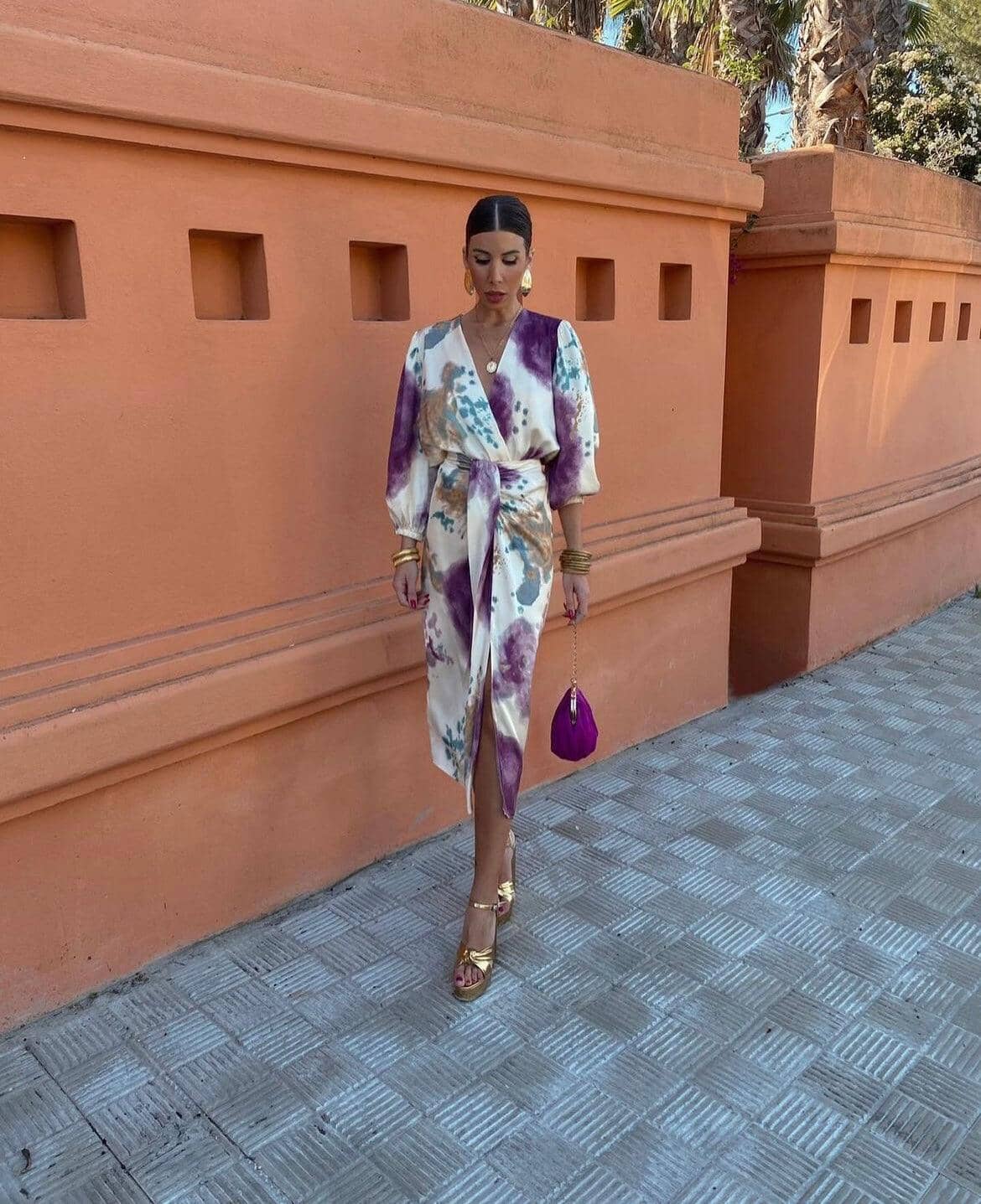 Mora – Patterned Two-Piece Set