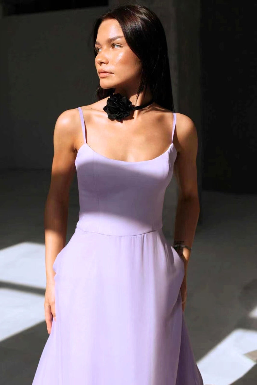 Leah | Elegant Ruffle Summer Dress