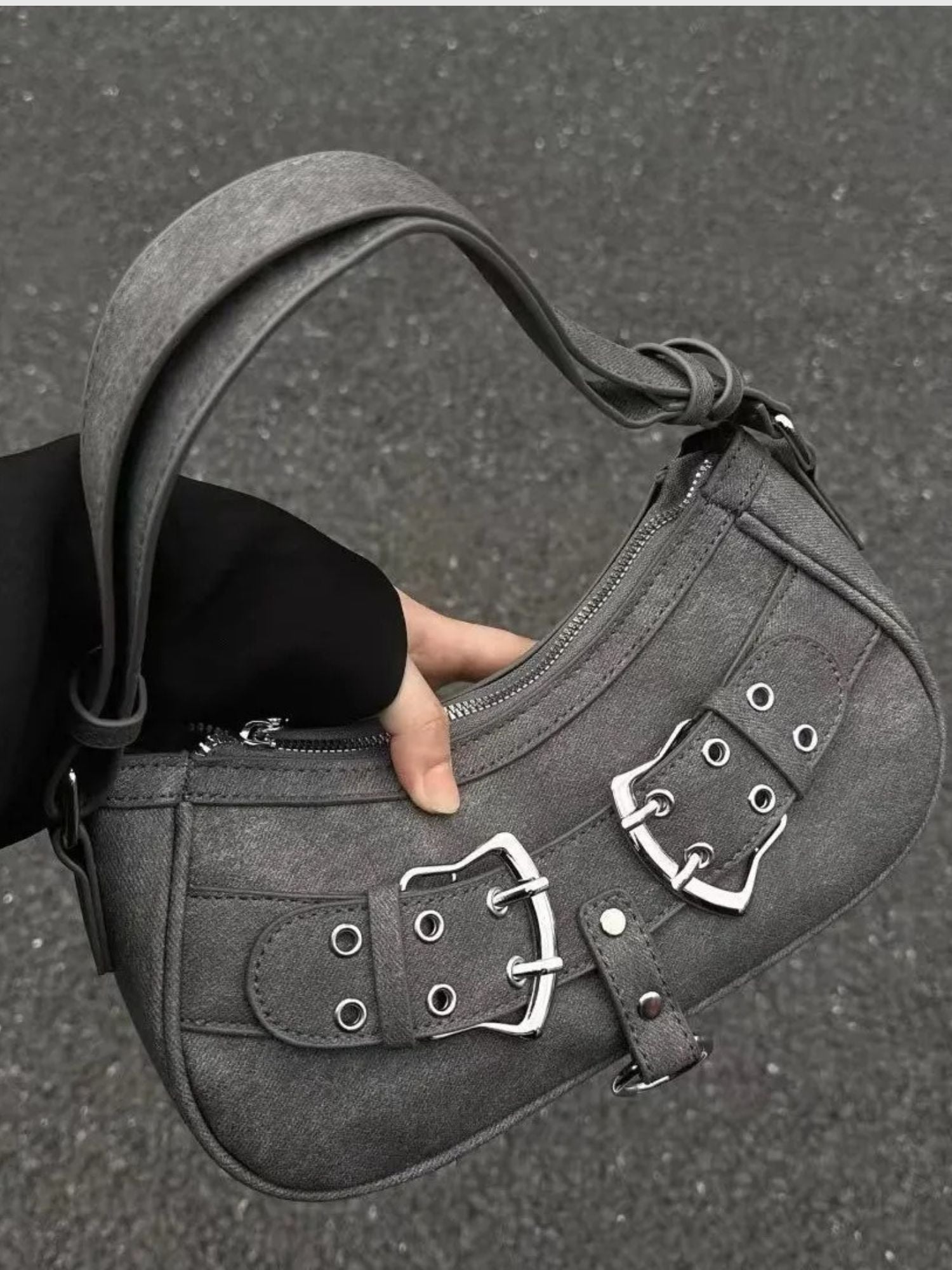 Faith | Buckle Detail Shoulder Bag