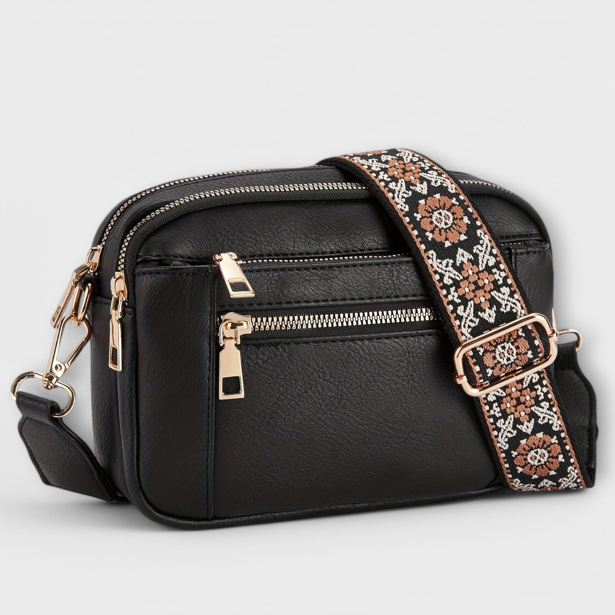 Dakota | Trendy Floral Strap Crossbody Bag
