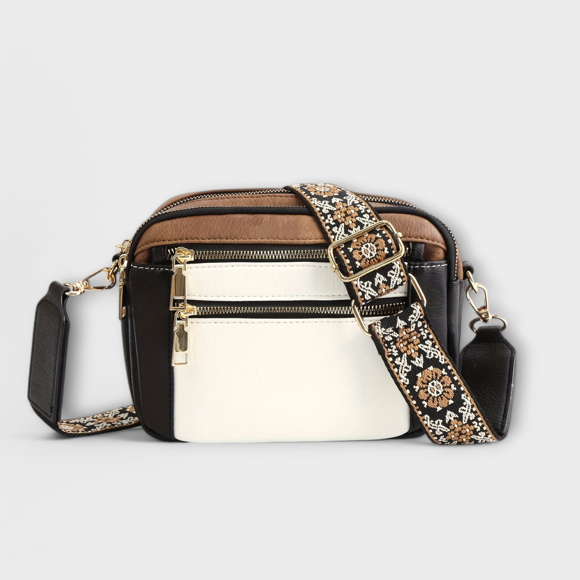 Dakota | Trendy Floral Strap Crossbody Bag