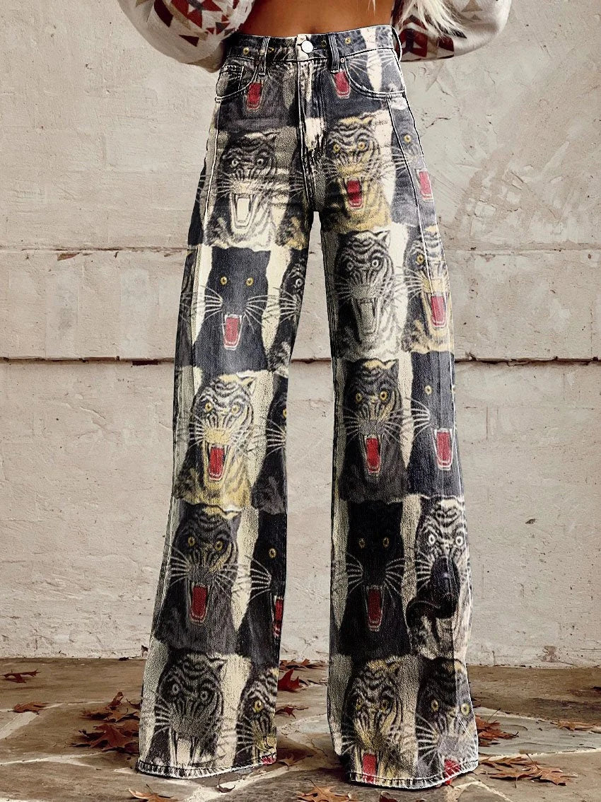 Sydney | Stylish Relaxed Fit Wide-Leg Jeans