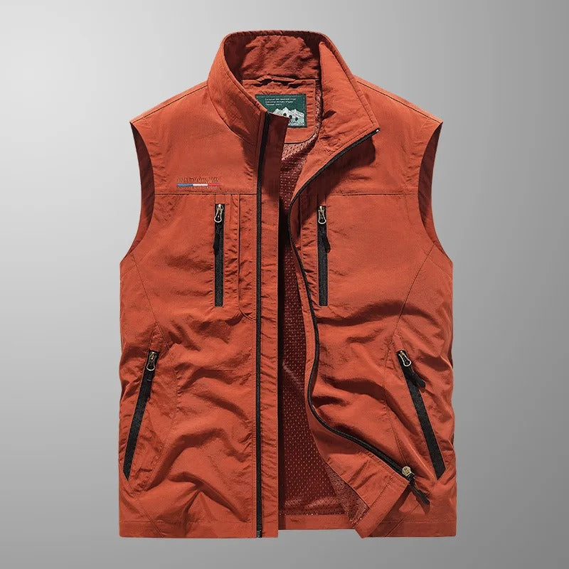 Anton | Functional Zipper Utility Vest