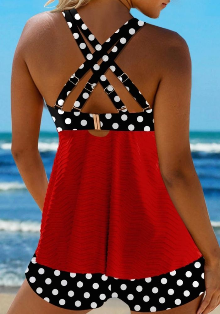 Violet | Polka Dot Swimwear Set