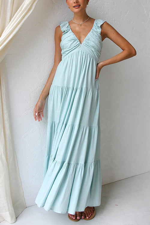 Felicity | Tiered Ruffle Maxi Dress