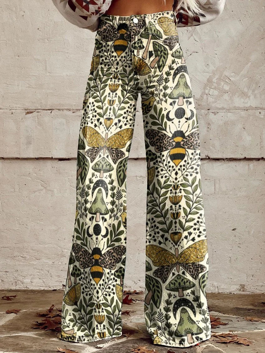 Emily | Nature Inspired Wide-Leg Jeans