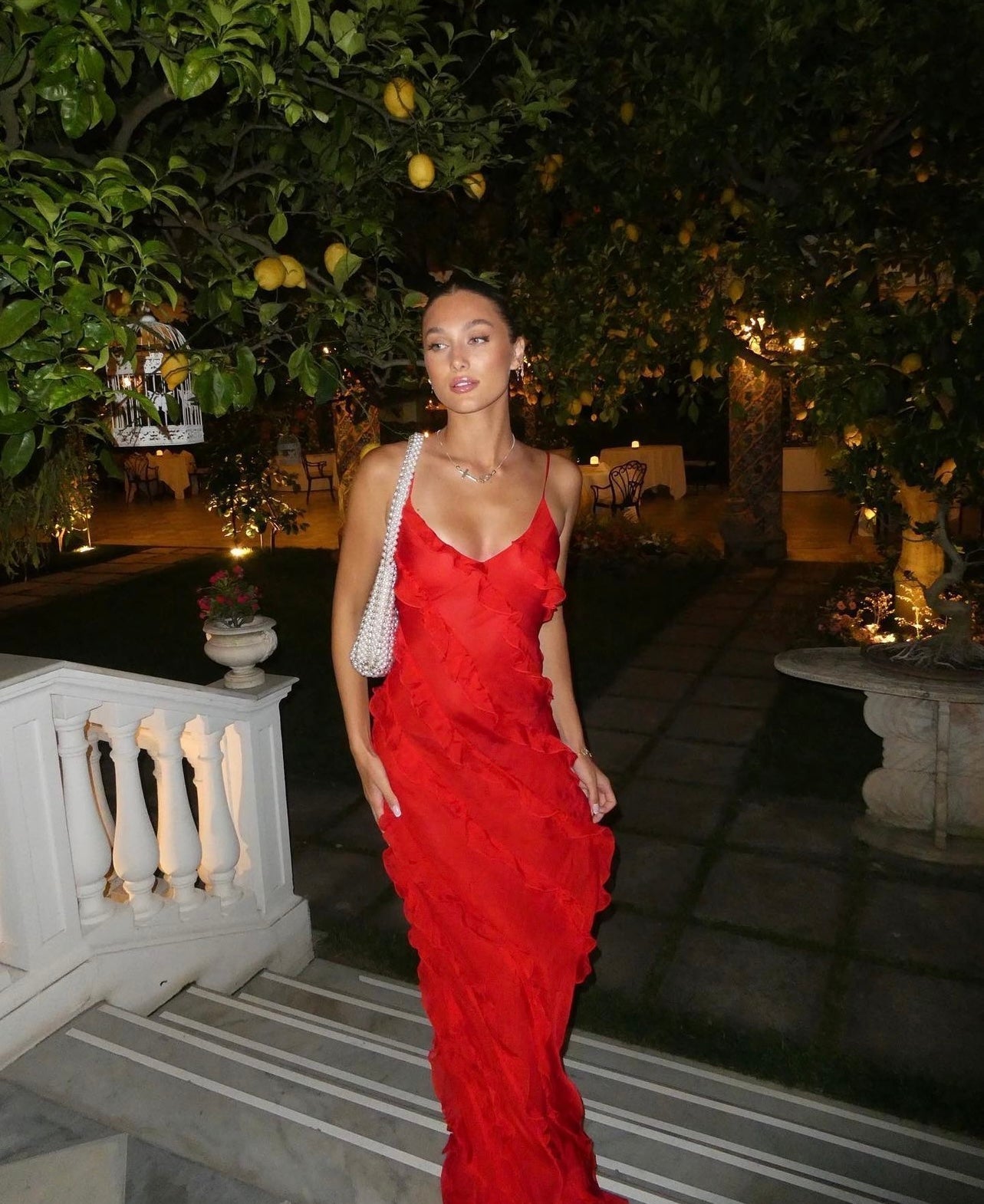Caitlin | Elegant Ruffle Summer Dress