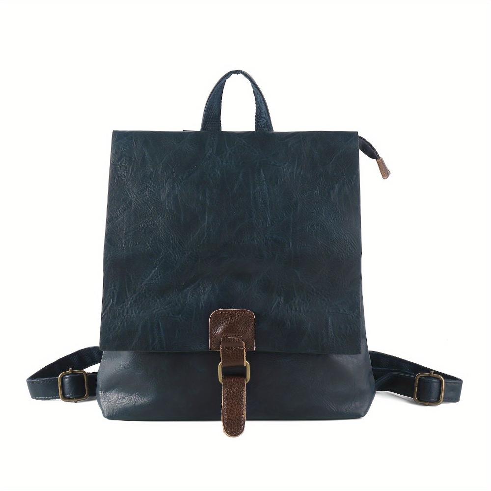 Claudia | Vintage Classic Buckle Backpack