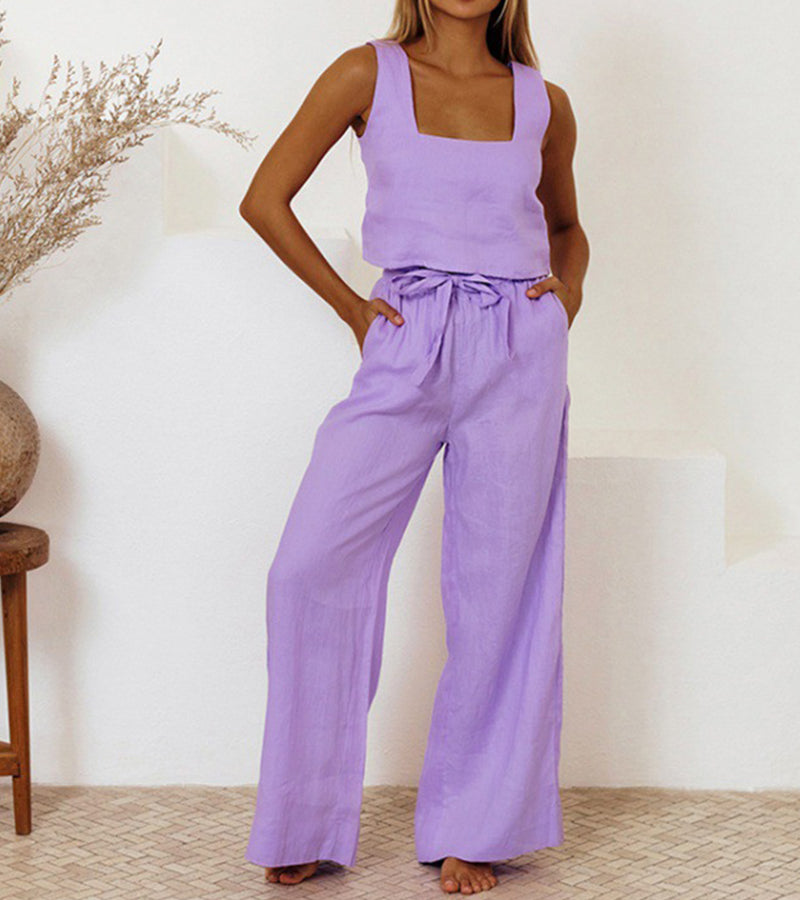 Lauren | Chic Relaxed Linen Set
