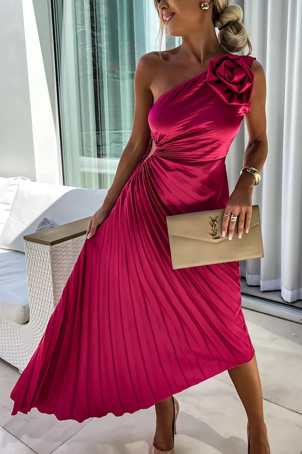 Chloe | Elegant Pleated Summer Dress