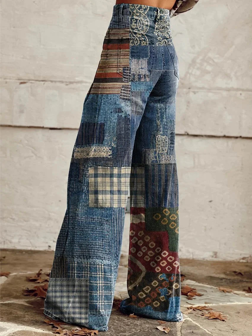 Karen | Boho Style Patchwork Denim