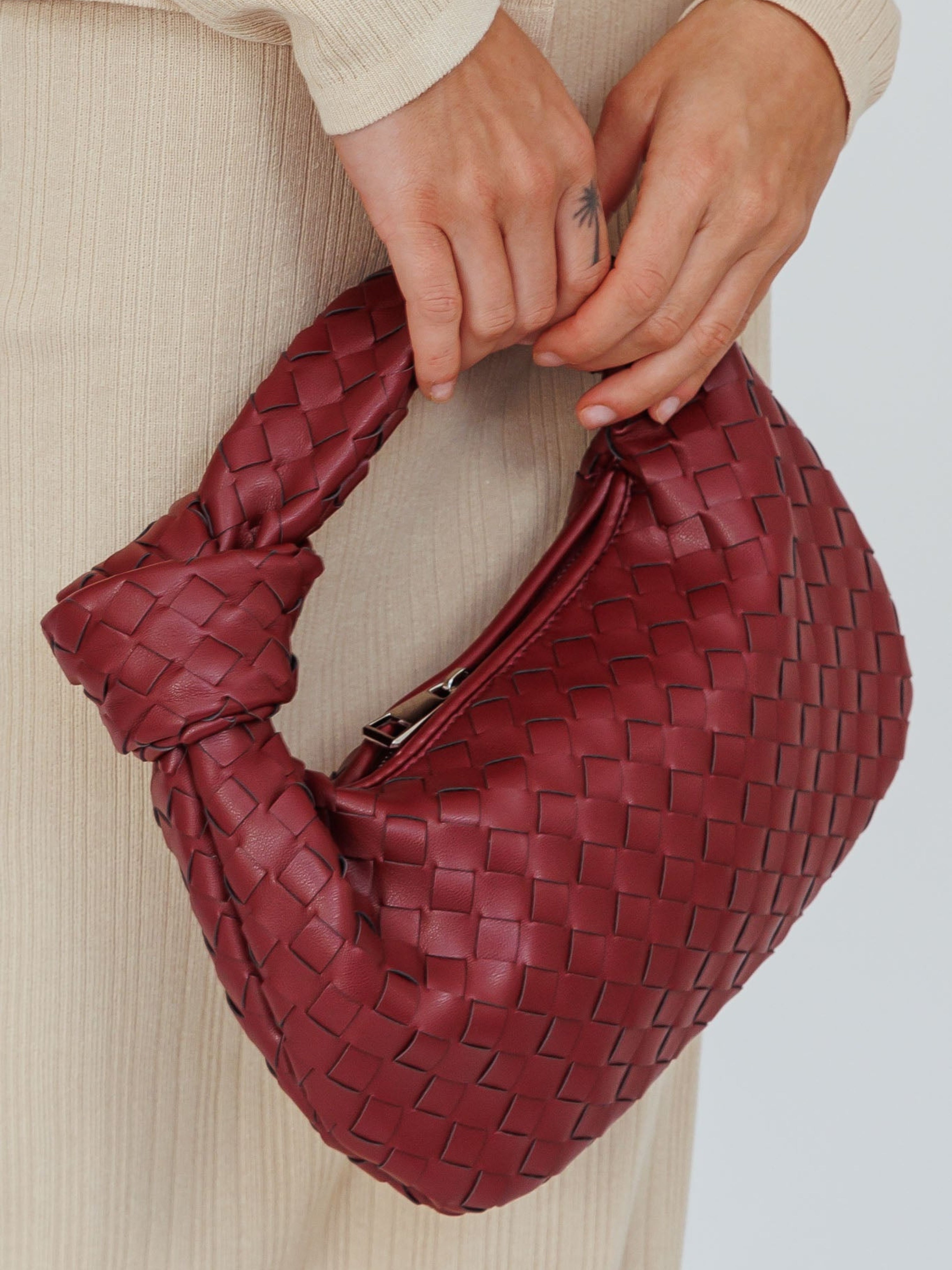 Camila | Stylish Woven Mini Handbag