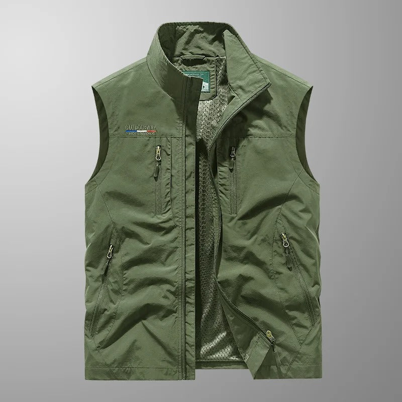 Anton | Functional Zipper Utility Vest