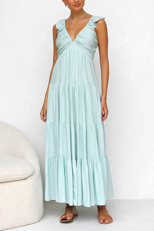 Felicity | Tiered Ruffle Maxi Dress
