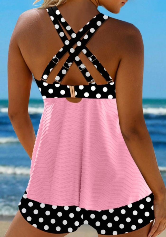Violet | Polka Dot Swimwear Set