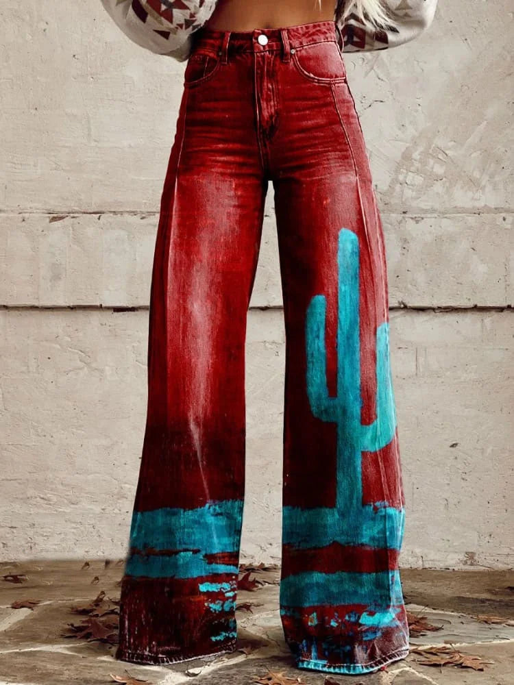 Sophie | Stylish High-Waist Wide-Leg Jeans