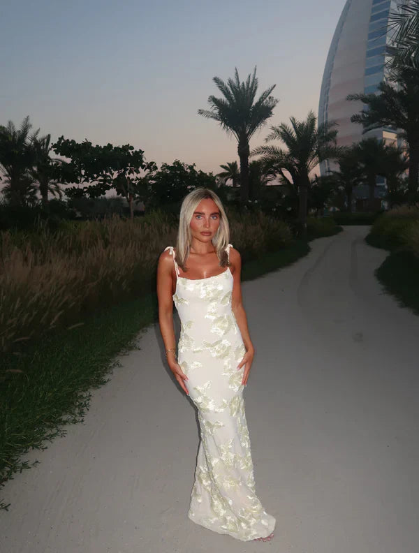 Hope | Floral Sheer Maxi Dress