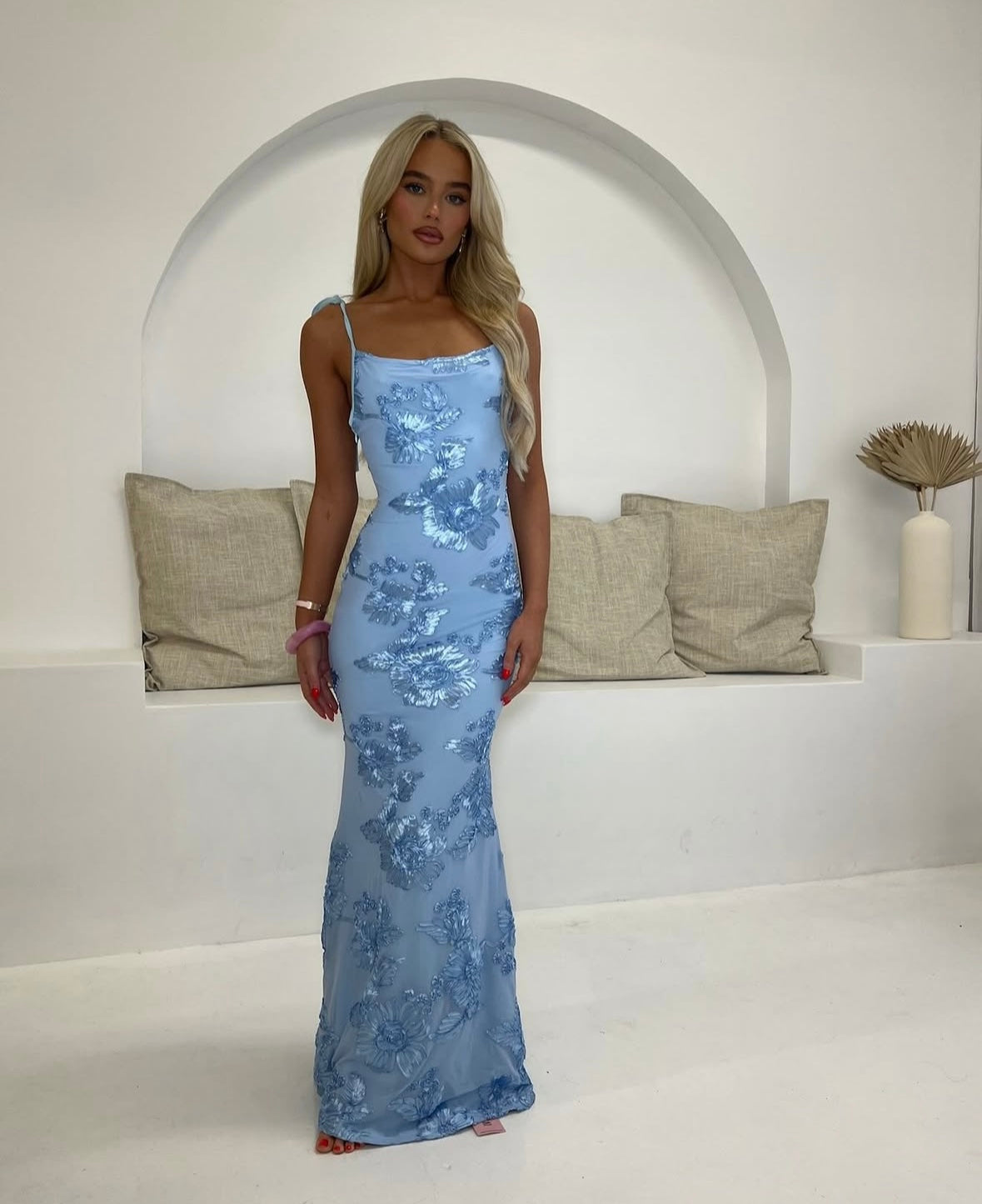 Hope | Floral Sheer Maxi Dress