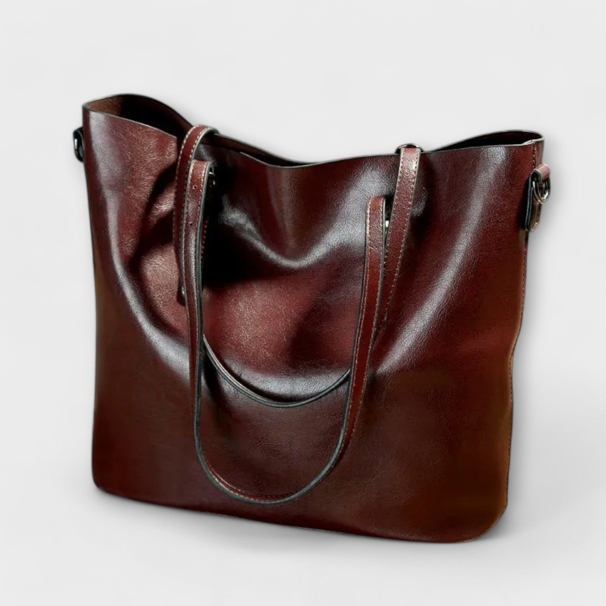Charlotte | Elegant Leather Tote Bag