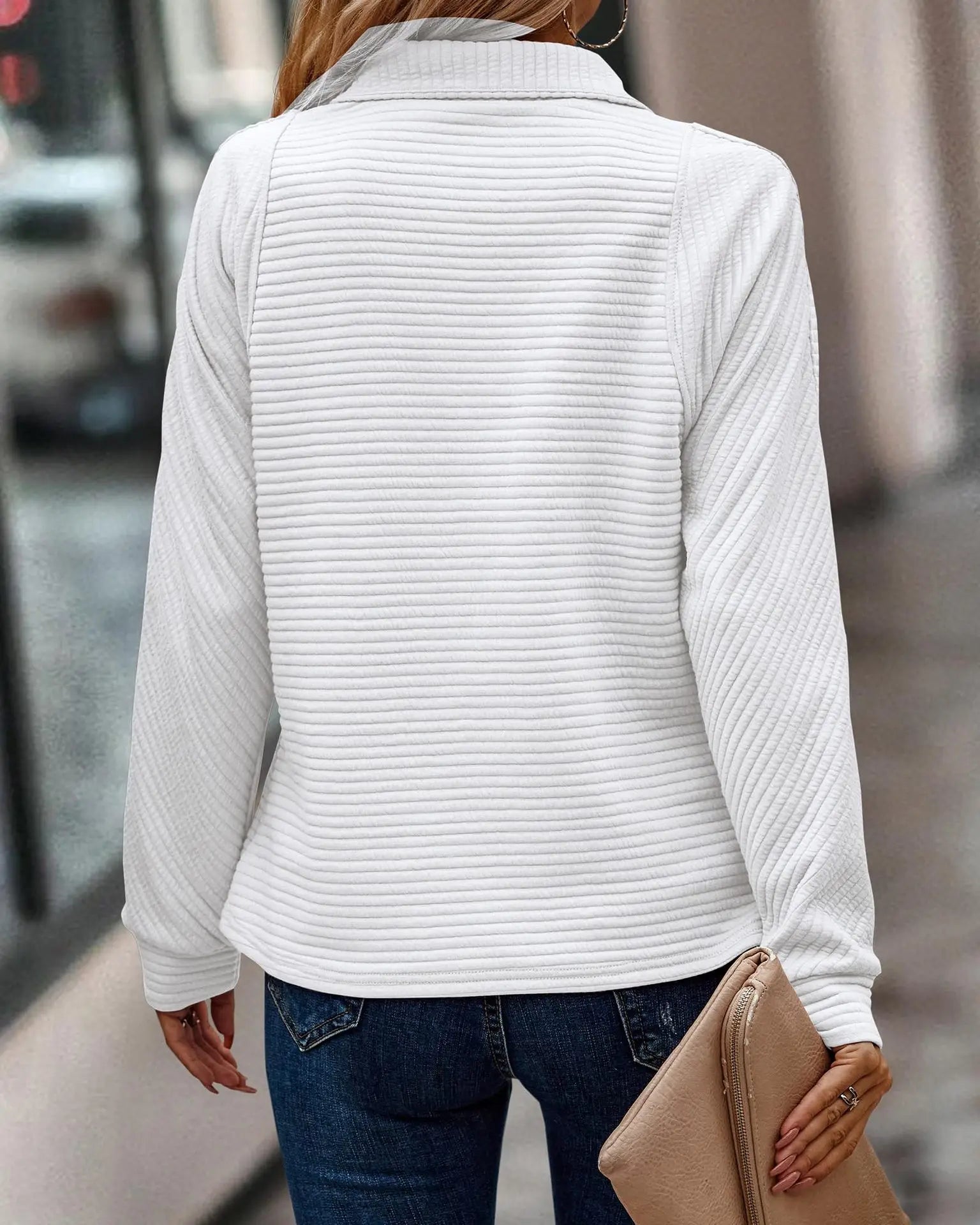 Elise™ - Elegant V-neck pullover