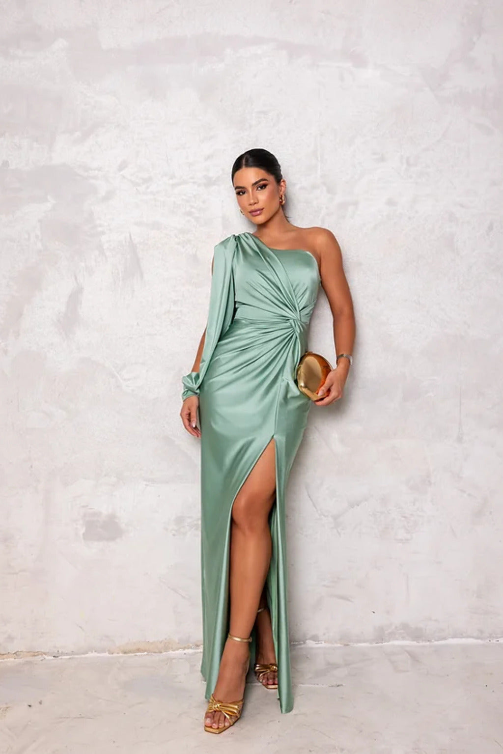 Bethany | Elegant Stylish One-Shoulder Dress