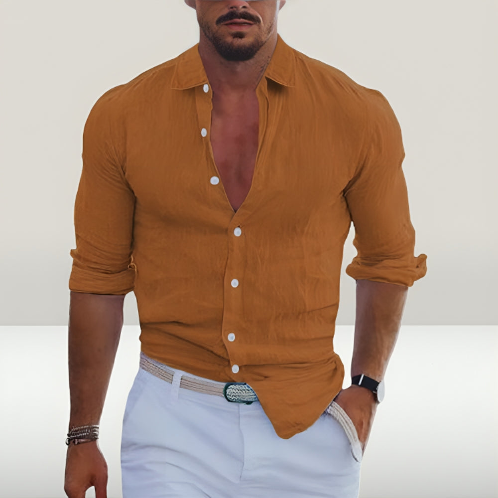 Jeffrey | Stylish Breathable Long Sleeve Shirt