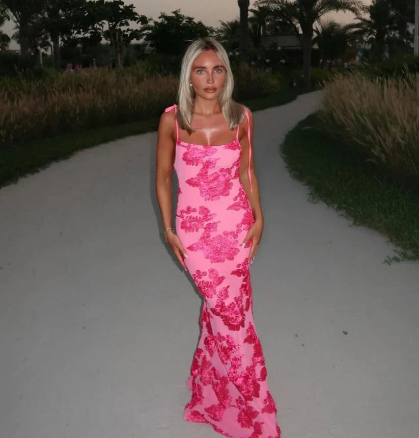 Hope | Floral Sheer Maxi Dress