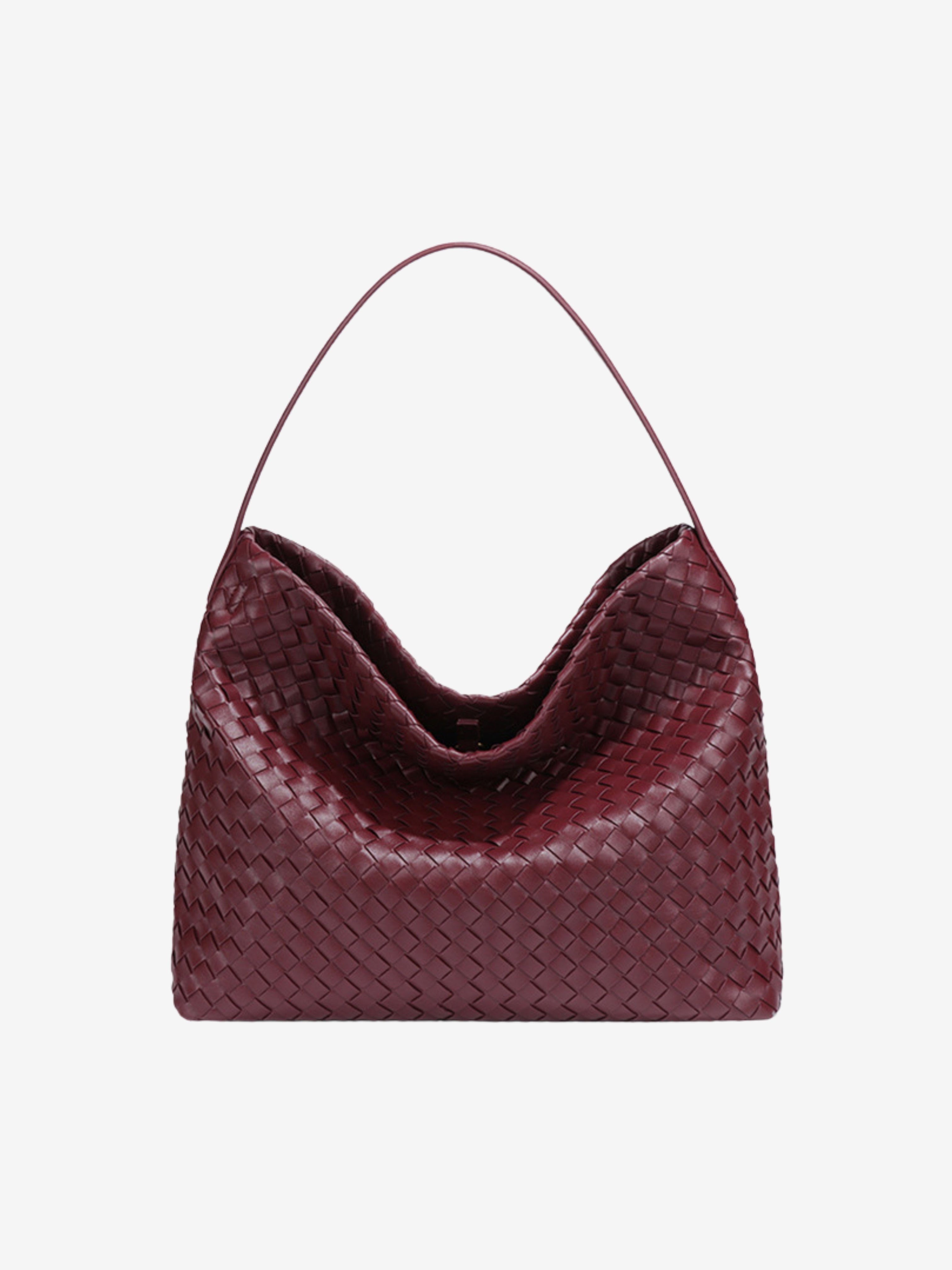 Dakota | Elegant Woven Leather Tote Bag