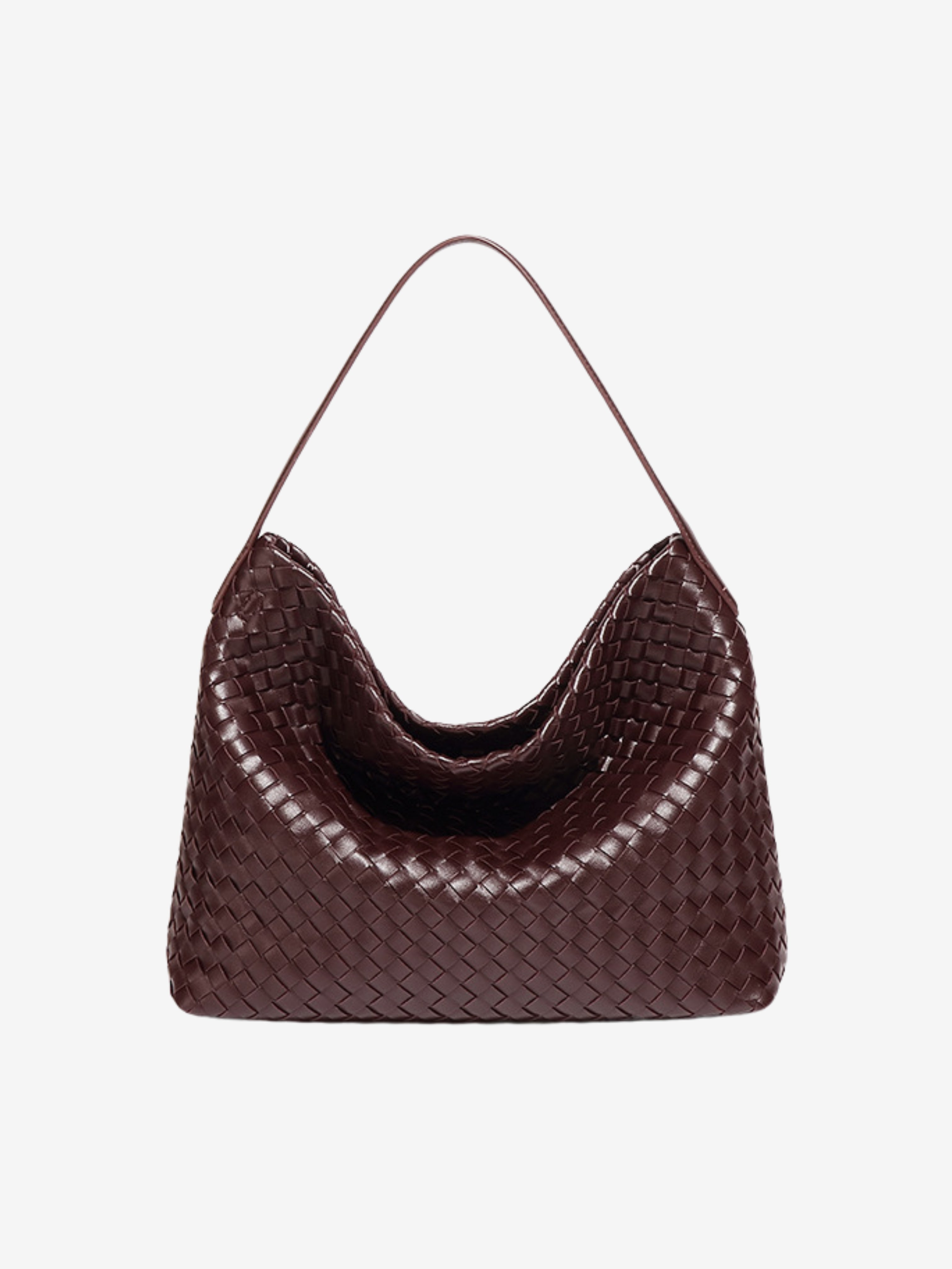 Dakota | Elegant Woven Leather Tote Bag