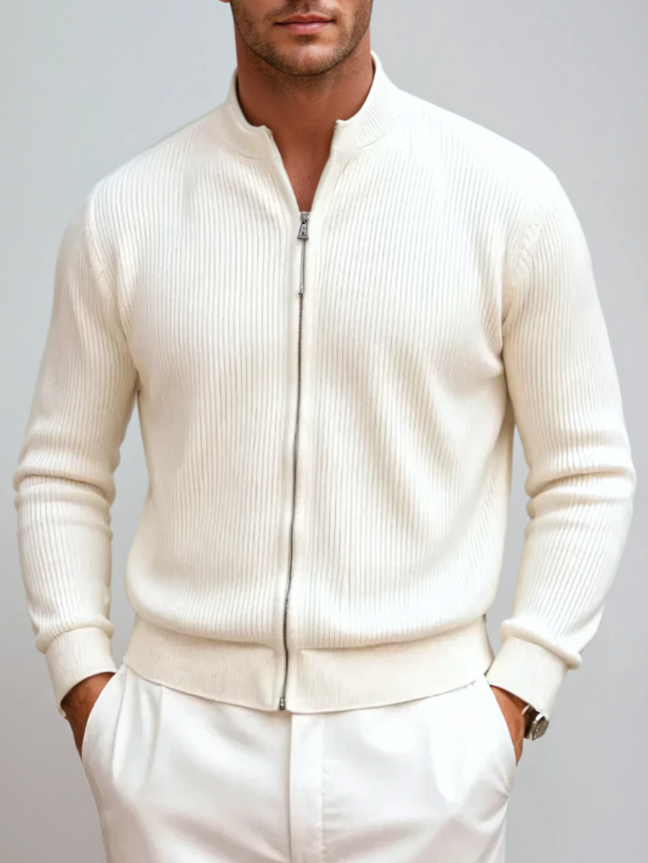Gabriel | Stylish Ribbed Knit Sweater Men