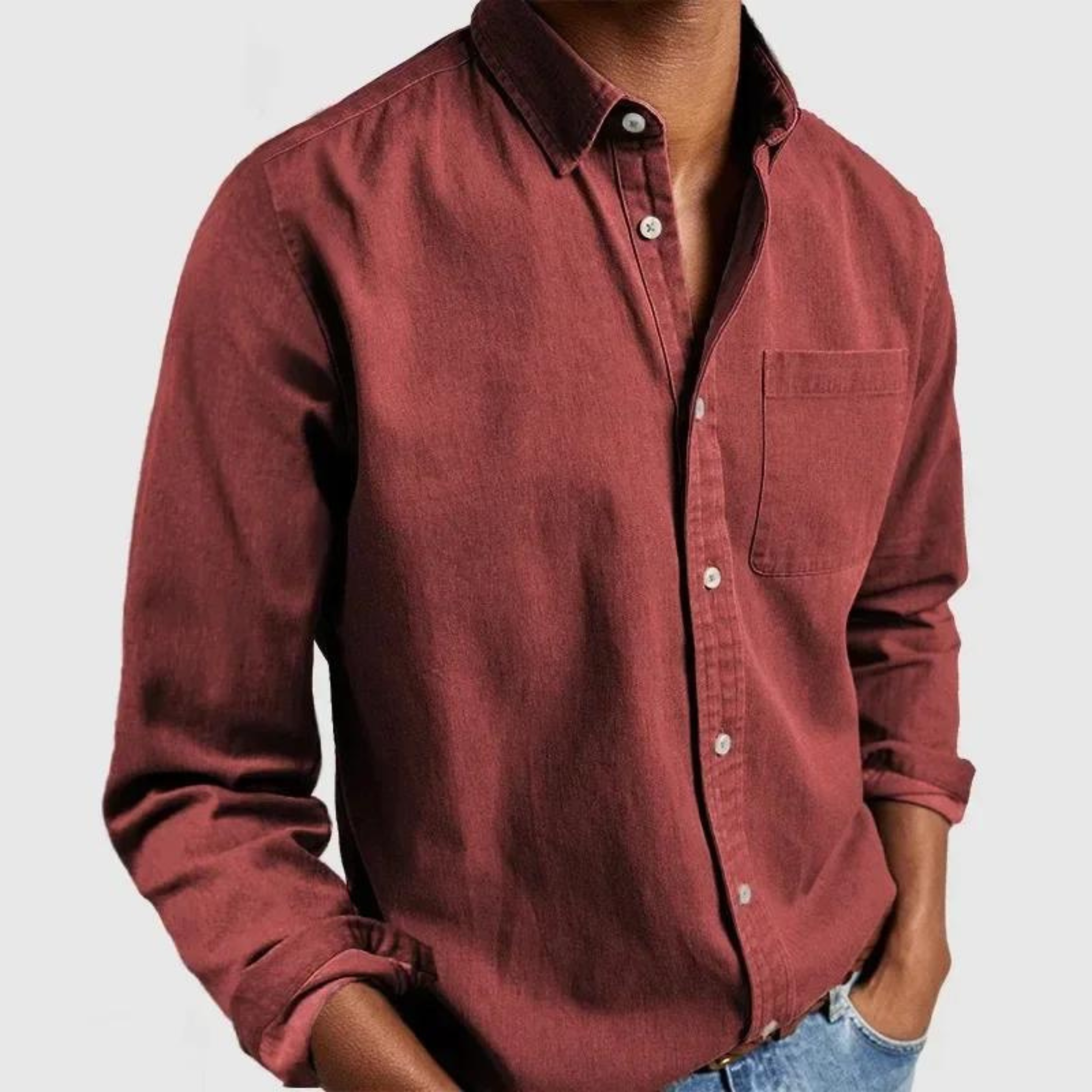 Jay | Stylish Breathable Button-Down Shirt