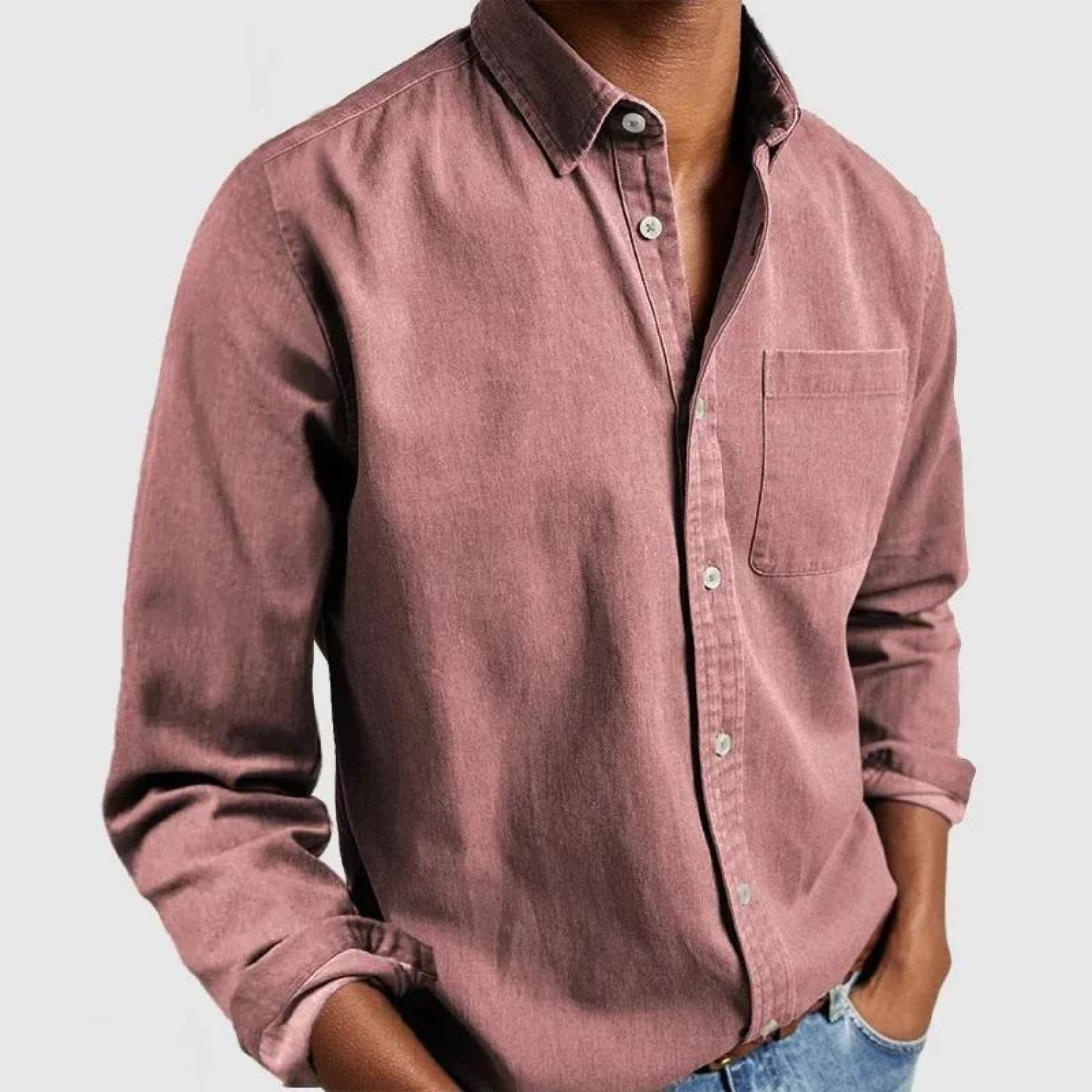 Jay | Stylish Breathable Button-Down Shirt