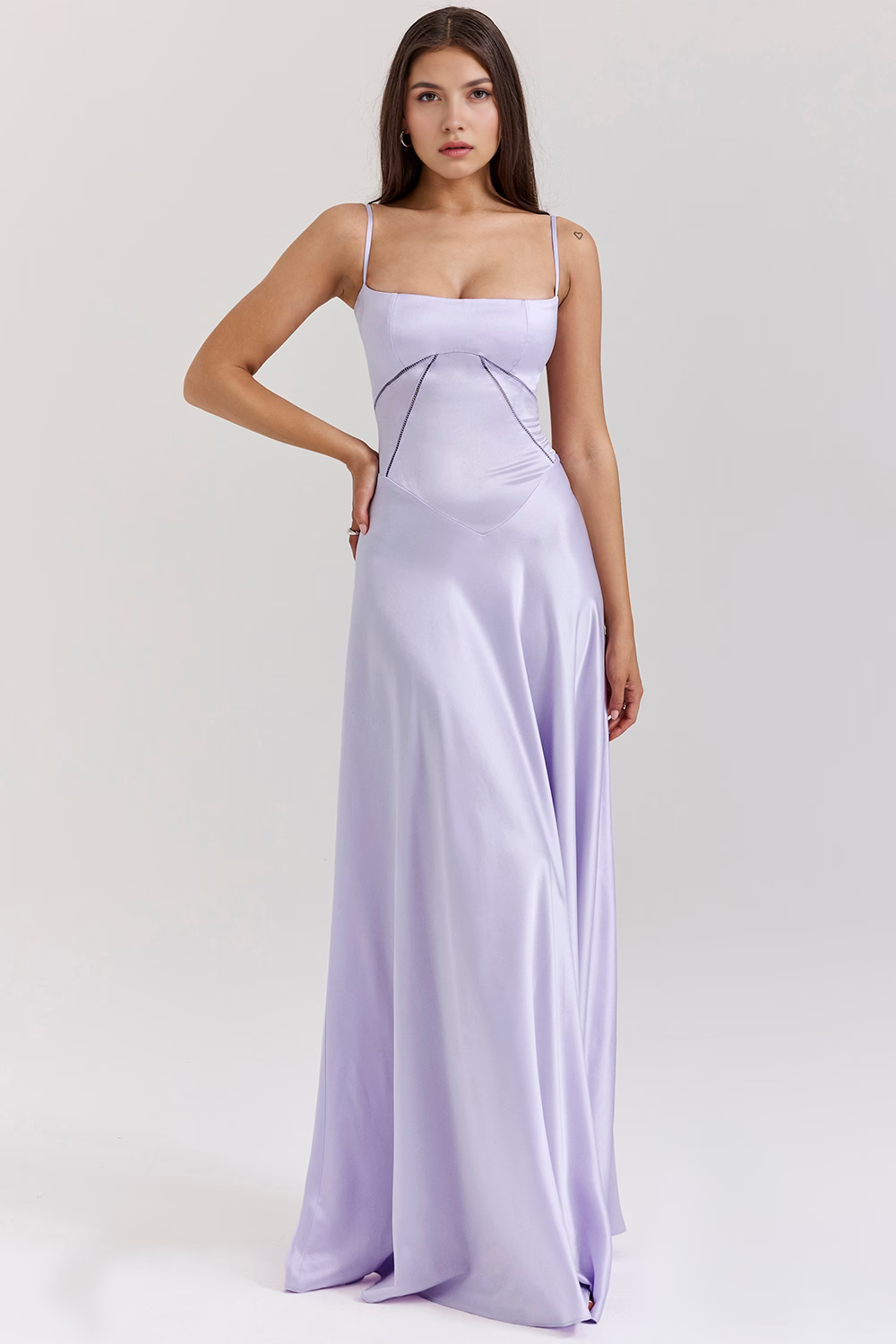 Brooke | Stylish Strapless Maxi Dress
