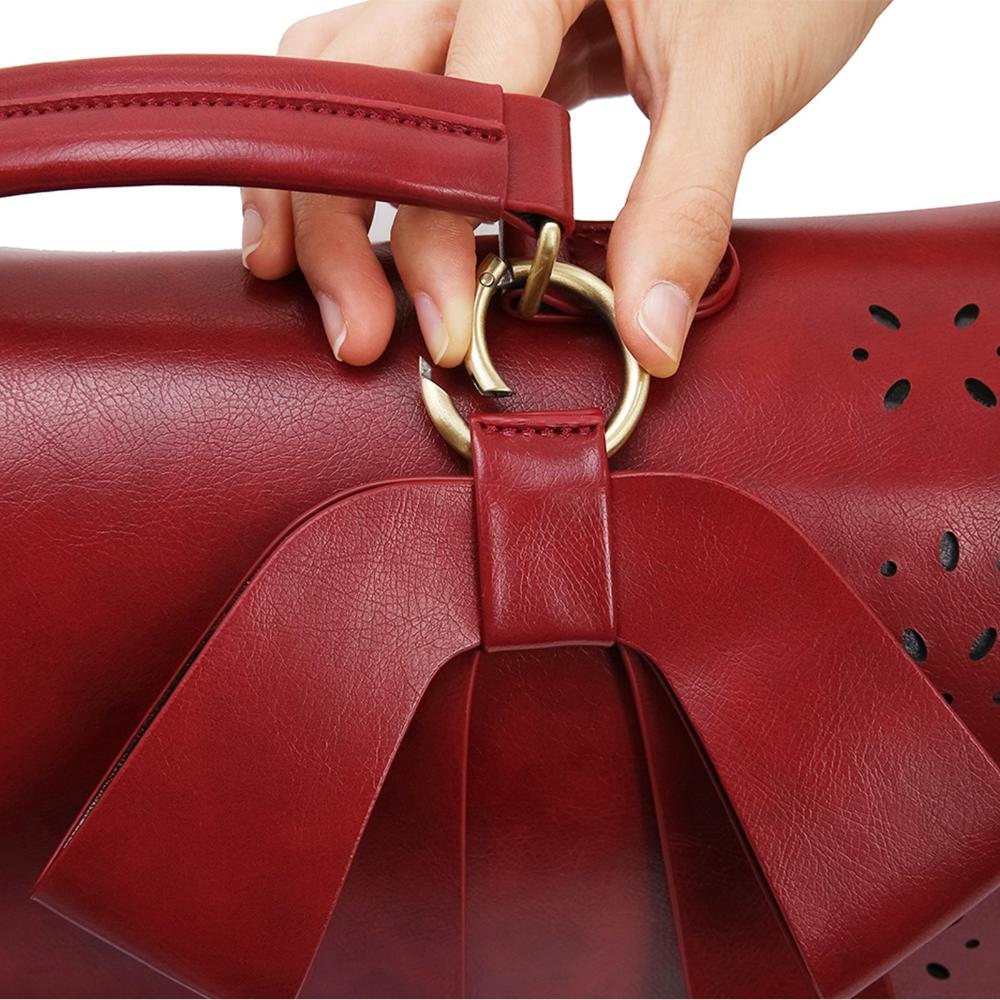 Caitlin | Elegant Bow Flap Tote Bag