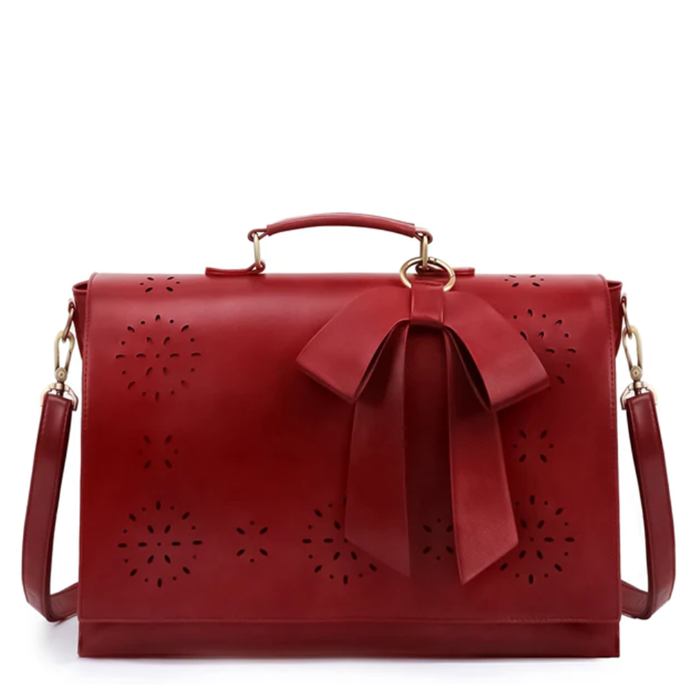 Caitlin | Elegant Bow Flap Tote Bag