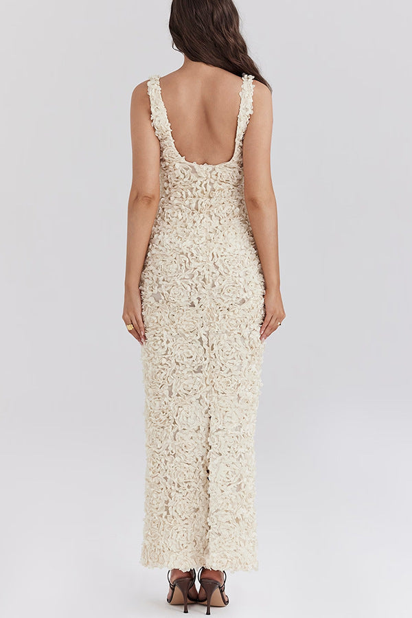 Chloe | Elegant Floral Lace Dress