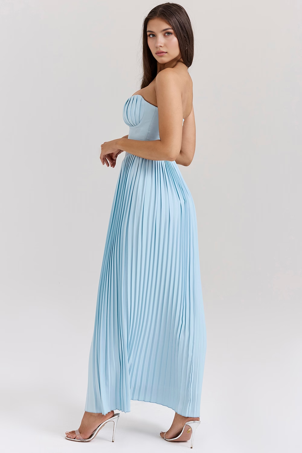 Bonnie | Elegant Strapless Maxi Dress