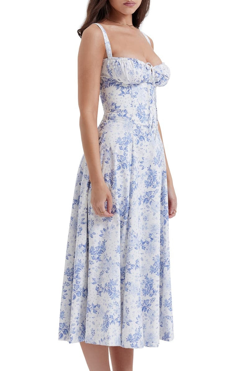 Annabelle | Stylish Floral Midi Dress