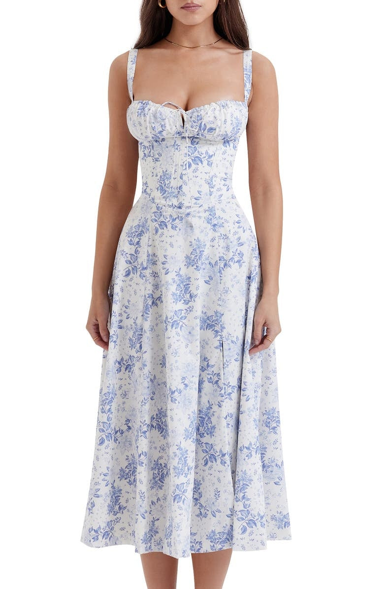 Annabelle | Stylish Floral Midi Dress
