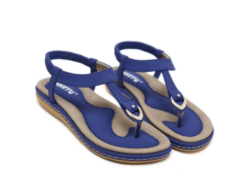 Julia | Comfortable Summer T-Strap Sandals