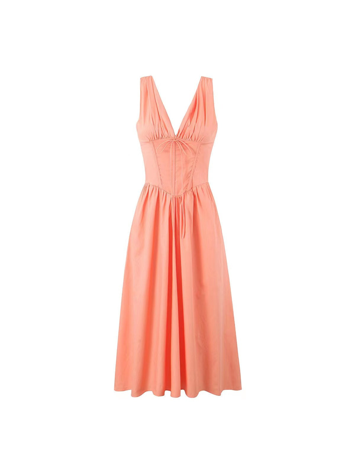 Alice | Sleeveless Floral Print Midi Dress
