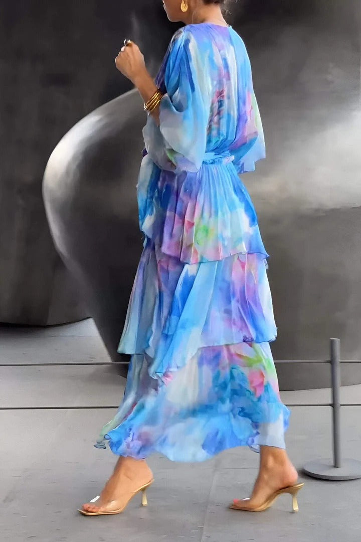 Angelica | Elegant Summer Layered Dress
