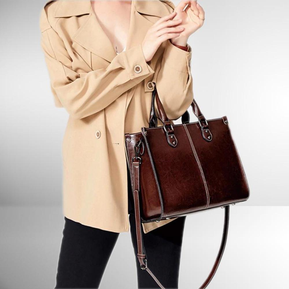 Brandy | Elegant Structured Tote Bag